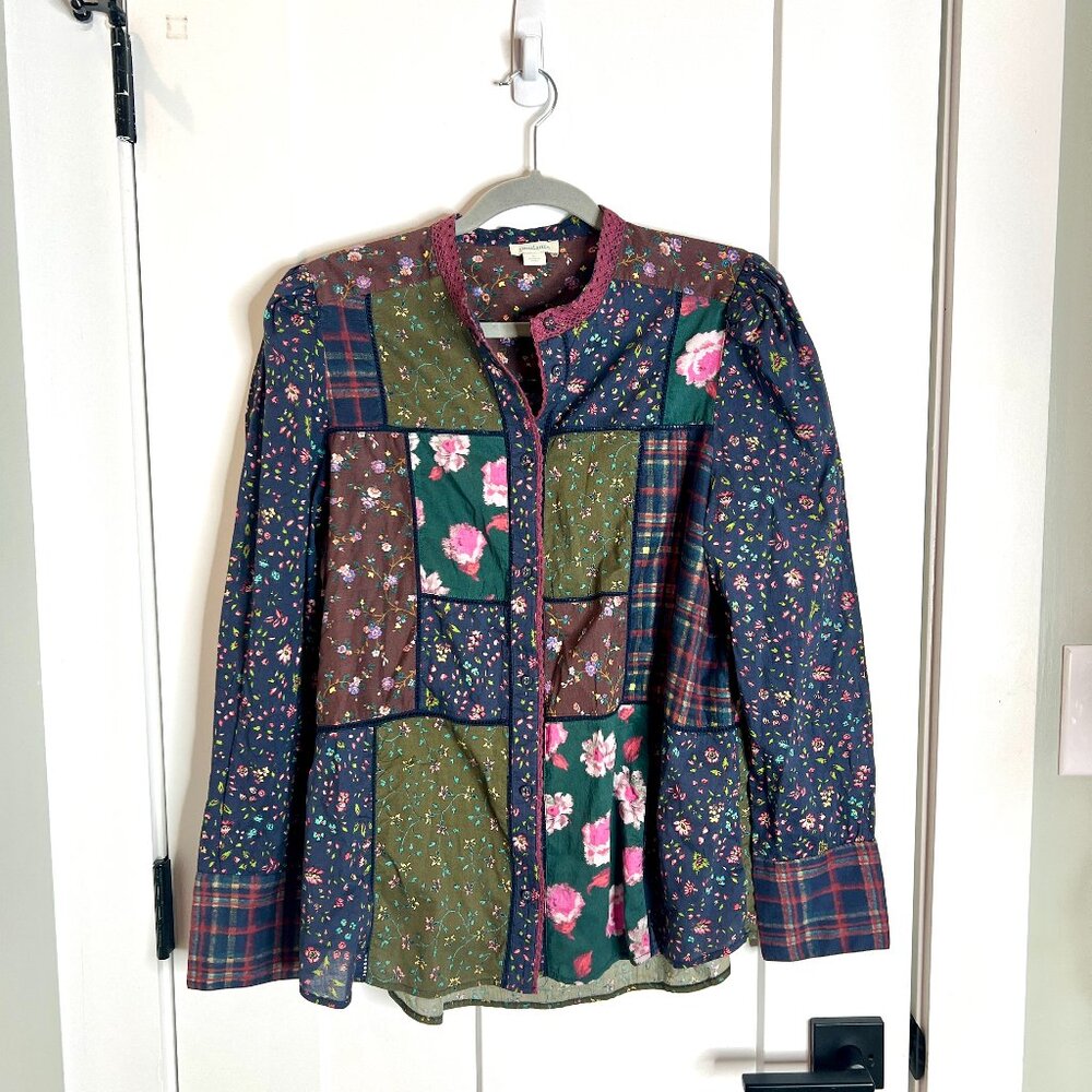 Sundance Harriet Patchwork Cottagecore Floral But… - image 1